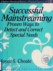 Successful mainstreaming proven ways to detect and correct special needs