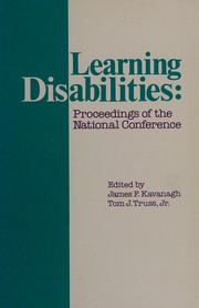 Learning disabilities proceedings of the national conference