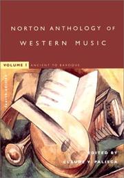 Norton anthology of western music