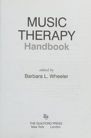 Music therapy handbook