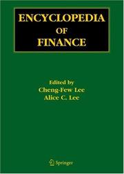 Encyclopedia of finance