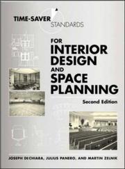Time-saver standards for interior design and space planning