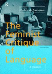 The feminist critique of language a reader
