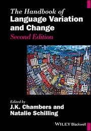The Handbook of language variation and change