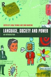 Language, society and power an introduction