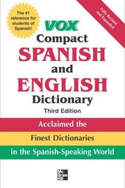 Vox compact Spanish and English dictionary.