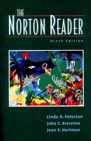 The Norton reader an anthology of expository prose