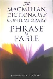 The Macmillan dictionary of contemporary phrase & fable.