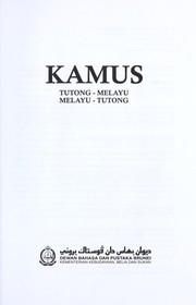 Kamus Tutong-Melayu, Melayu-Tutong.