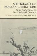 Anthology of Korean literature from early times to the nineteenth century