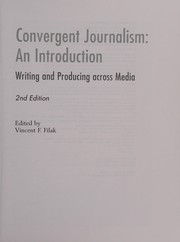 Convergent journalism an introduction writing and producing across media