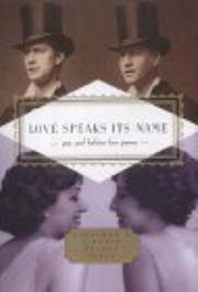 Love speaks its name gay and lesbian love poems