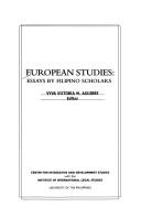 European studies essays by Filipino scholars