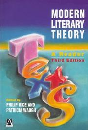 Modern literary theory a reader