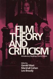 Film theory and criticism introductory readings