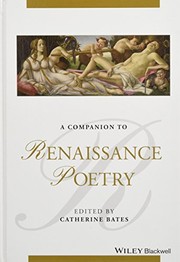 A companion to Renaissance poetry