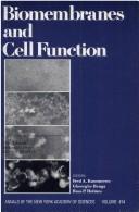 Biomembranes and cell function