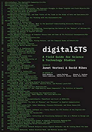 DigitalSTS a field guide for science & technology studies