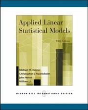 Applied linear statistical models
