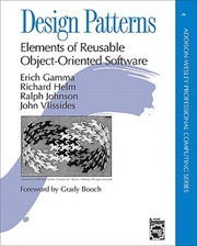 Design patterns elements of reusable object-oriented software