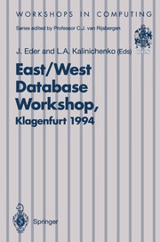 East/West Database Workshop proceedings of the Second International East/West Database Workshop, Klagenfurt, Austria, 25-28 September 1994