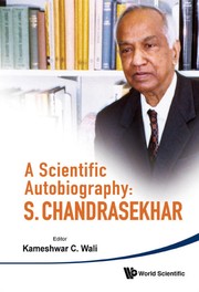 Scientific autobiography S. Chandrasekhar