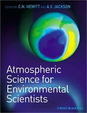 Atmospheric science for environmental scientists.