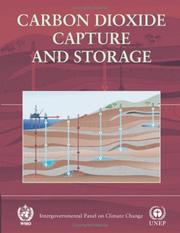IPCC special report on carbon dioxide capture and storage