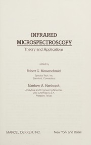 Infrared microspectroscopy theory and applications