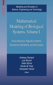 Mathematical modeling of biological systems