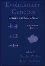 Evolutionary genetics concepts and case studies