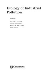 Ecology of industrial pollution