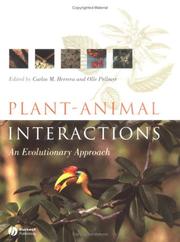 Plant-animal interactions an evolutionary approach