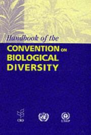 Handbook of the convention on biological diversity