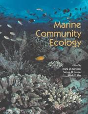 Marine community ecology.
