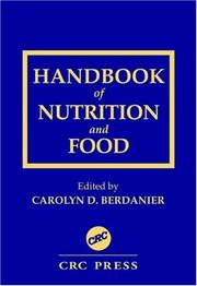 CRC handbook of nutrition and food