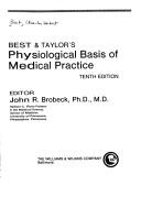 Best & Taylor's Physiological basis of medical practice