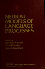 Neural models of language processes