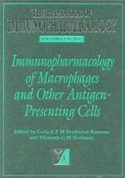 Immunopharmacology of macrophages and other antigen-presenting cells
