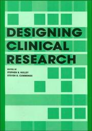 Designing clinical research an epidemiologic approach