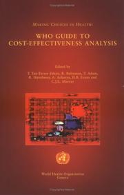Making choices in health WHO guide to cost-effectiveness analysis