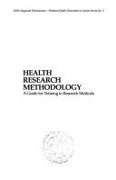 Health research methodology a guide for training in research methods.