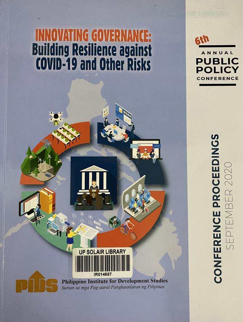 Innovating governance building resilience against COVID-19 and other risks.