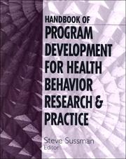 Handbook of program development for health behavior research & practice
