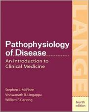 Pathophysiology of disease an introduction to clinical medicine