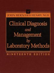 Clinical diagnosis and management by laboratory methods