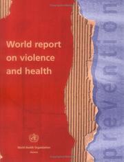 World report on violence and health