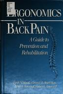 Ergonomics in back pain a guide to prevention and rehabilitation