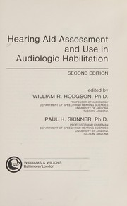 Hearing aid assessment and use in audiologic habilitation