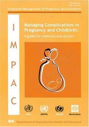 Managing complications in pregnancy and childbirth a guide for midwives and doctors
